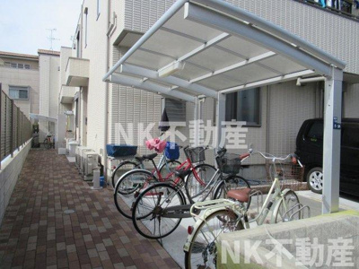 【その他】 | FERIO(フェリオ）（河内永和賃貸） | 駐輪場です