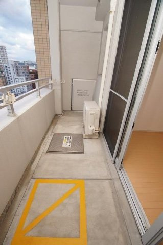 レジディア警固のバルコニー|レジディア警固(1R）眺望良好