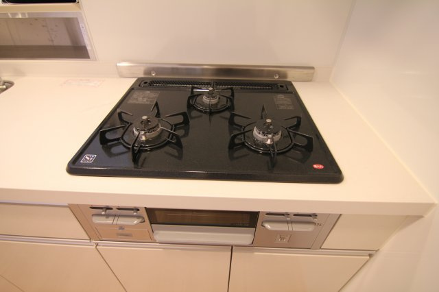 【キッチン】 | 3口+グリル