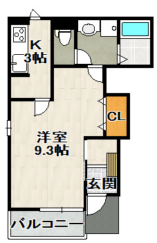 クリアネスの間取り