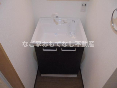 【洗面所】 | アースクエイク上条A棟 | モデルルーム（同型タイプ）