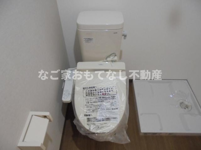 【トイレ】 | アースクエイク上条A棟 | モデルルーム（同型タイプ）