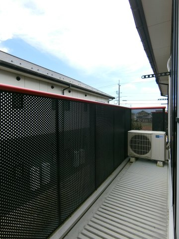 カーサイベリアル　Dのバルコニー