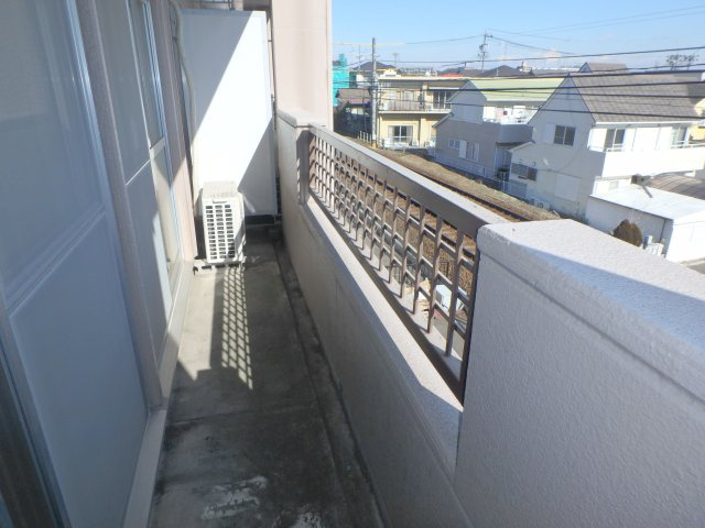ＫＩＲＡＫＵハイツ宮路のバルコニー