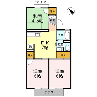 【間取り】 | エミネントセジュール　Ｂ棟