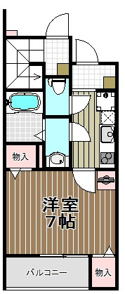 【間取り】 | レオパレス神祇官町ＬＡ１ 
