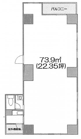 リーフ・アネックス西新宿の間取り