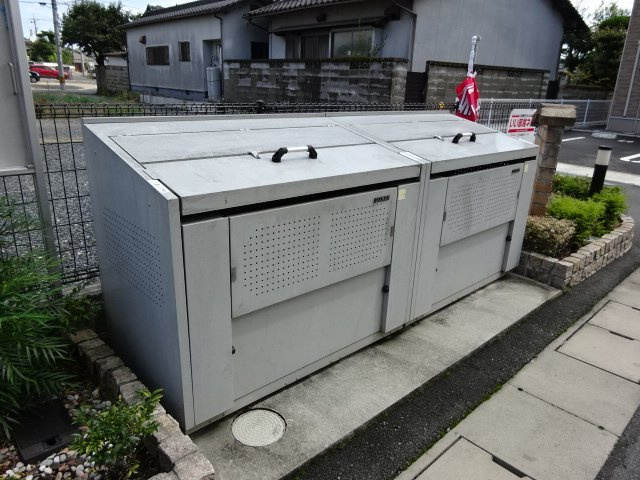 総社市井尻野のアパートのその他共用部分|敷地内ゴミST・当番なし