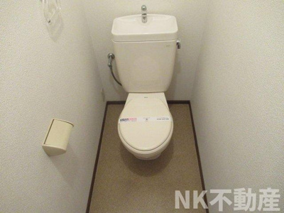 【トイレ】 | メゾン・ツジモト（若江岩田賃貸） | シンプルで使いやすいトイレです