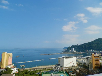 【展望】 | 海がしっかりとみえます。