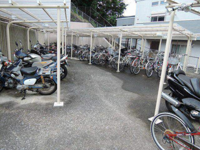【その他共用部分】 | コスモ綱島台２号館 | 駐輪場・バイク置場