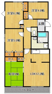 【間取り】