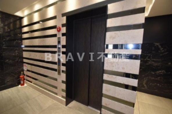 S-RESIDENCE谷町五丁目（エスレジデンス谷町五丁目）　BRAVI不動産のエントランス|【S-RESIDENCE谷町五丁目】落ち着いたエントランスです