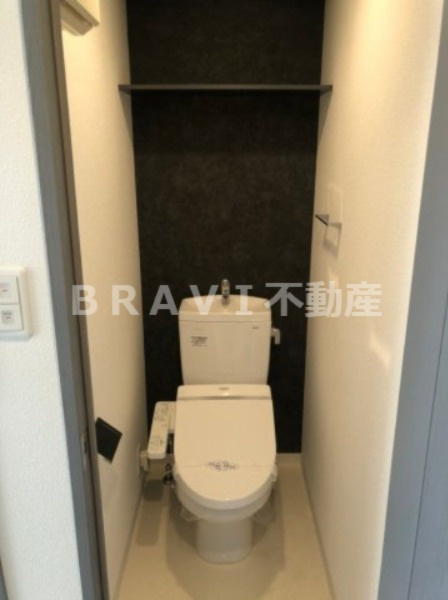 S-RESIDENCE谷町五丁目（エスレジデンス谷町五丁目）　BRAVI不動産のトイレ|【S-RESIDENCE谷町五丁目】トイレもきれいです