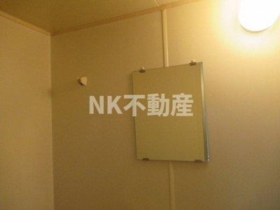 【浴室】 | 大宝小阪本町ル・グラン（河内小阪賃貸） | お風呂に鏡があります
