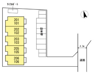 WITH THE LIGHTの区画図