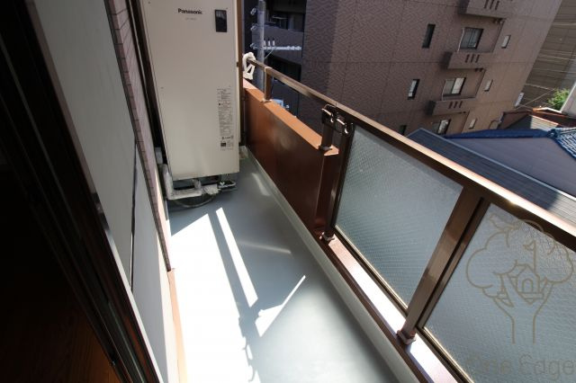 グランソレイユ福島のバルコニー|陽当たり良好なバルコニーです