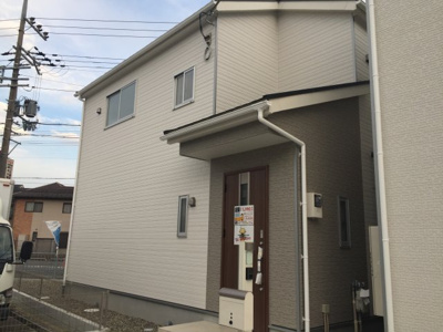 【外観】 | 大津市雄琴2丁目1　新築戸建 | 外観別角度
