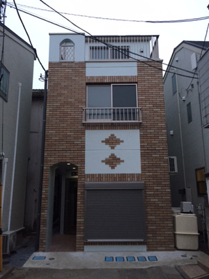 【外観】 | ARKハウス | 堂々完成　タイル張り