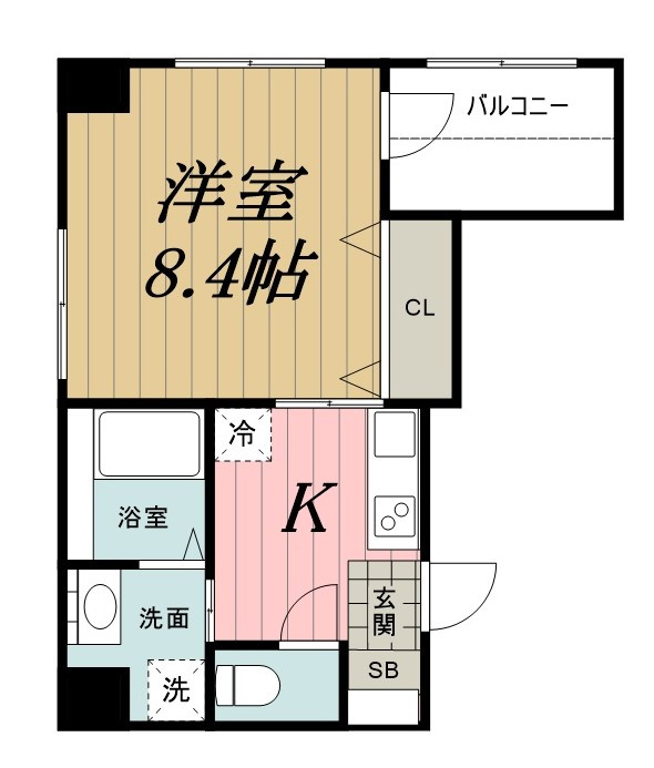 千葉中央・大庄マンションの間取り