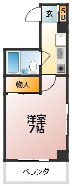 ファミール中野１の間取り