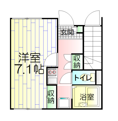 クレストハウスⅡの間取り