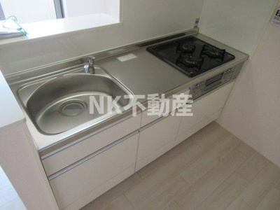 【キッチン】 | アンベリール（八戸ノ里賃貸） | キッチンです
