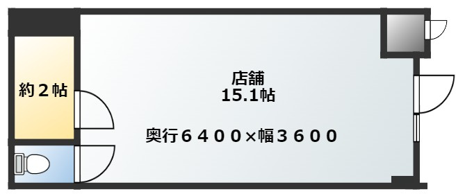 ローズマンション’８８の間取り|現状渡し