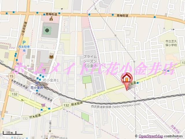 【地図】 | グレース花小金井