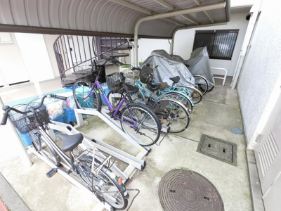 【その他共用部分】 | ヒルトップ鷺沼 | 駐輪場