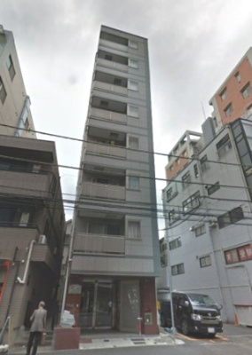 【外観】 | プレール・ドゥーク横浜反町 | 8階最上階・角部屋。廊下側も人通りが少なくプライバシーを保てます♪