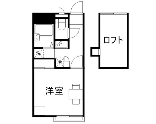 【間取り】 | ロフト結城