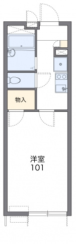 【間取り】 | ボン　ポアール