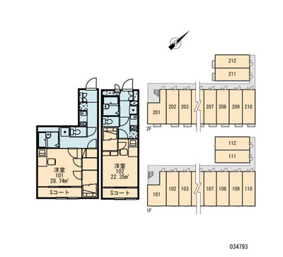 【区画図】 | フォーブル２１Ａ 
