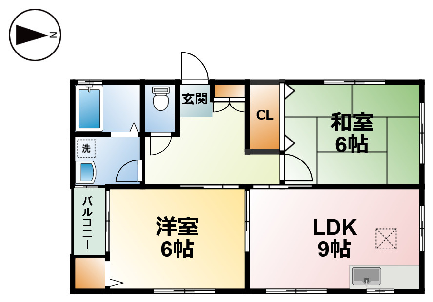 アムフラットの間取り