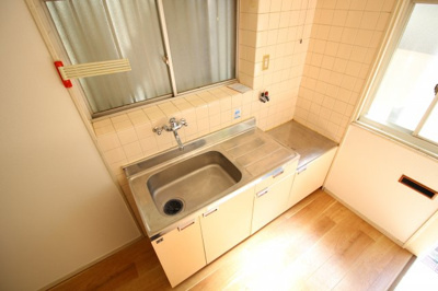 【キッチン】 | 東尻池　貸家