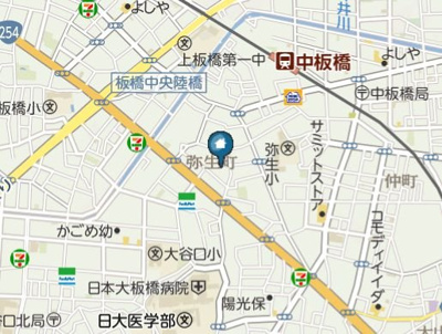 【地図】 | クレアシオン中板橋(クレアシオンナカイタバシ)