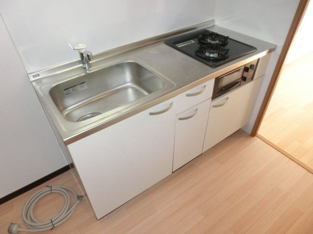 大阪市淀川区木川西２丁目の賃貸マンションのキッチン