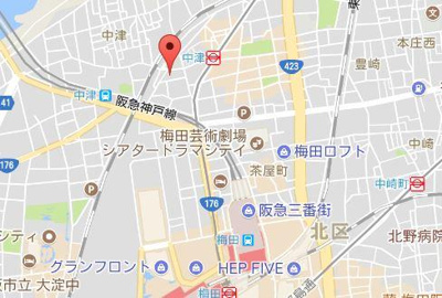 【地図】 | 茶屋町北シティタワー