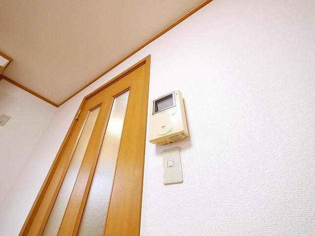 フィオーレのセキュリティ|モニター付きインターホンが付いているお部屋