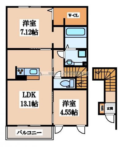 【間取り】 | ルアーナB棟