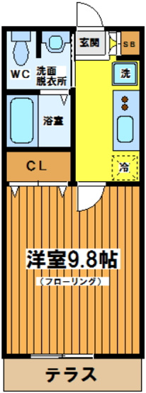 【間取り】 | 大原ＫＹハイツⅢ