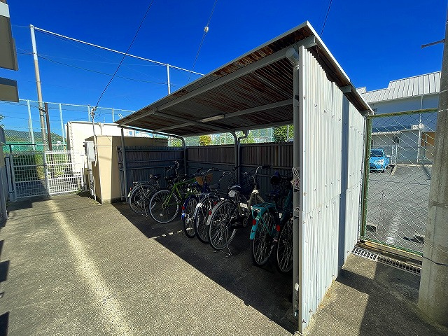 坂田マンションのその他共用部分|駐輪場です