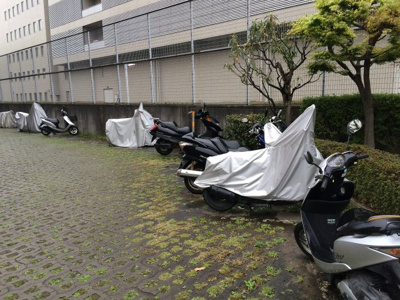 【その他共用部分】 | ライオンズマンション溝の口 | バイク置場