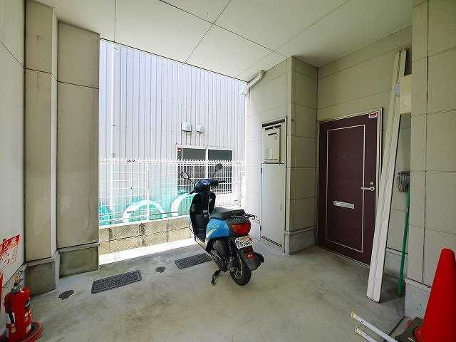 シャルマン白庭のその他共用部分|駐輪場です
