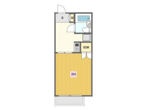 【間取り】 | ハイツヒラオ