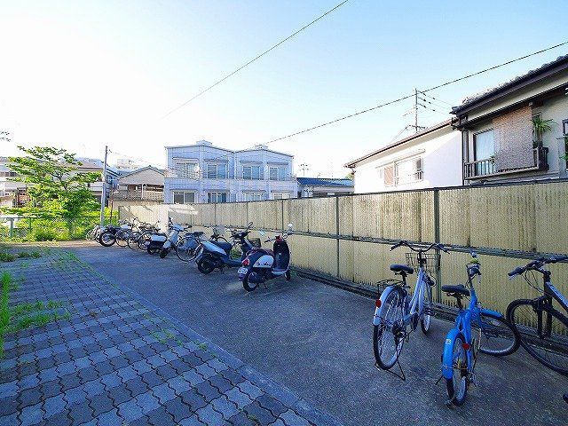 シャンテムーランのその他共用部分|駐輪場です