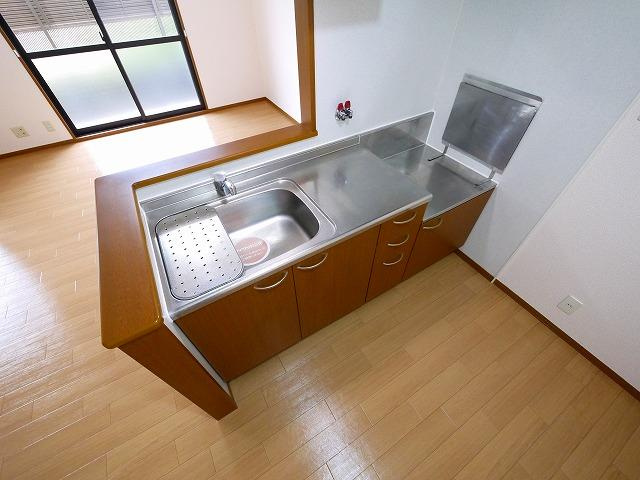 クレールＮのキッチン|使いやすいキッチンです