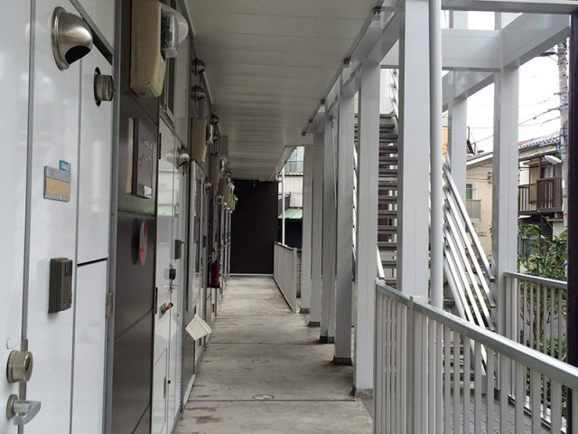 花水木のエントランス