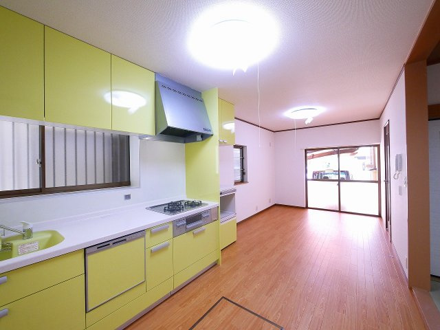 奈良市恋の窪戸建のキッチン|使いやすいキッチンです